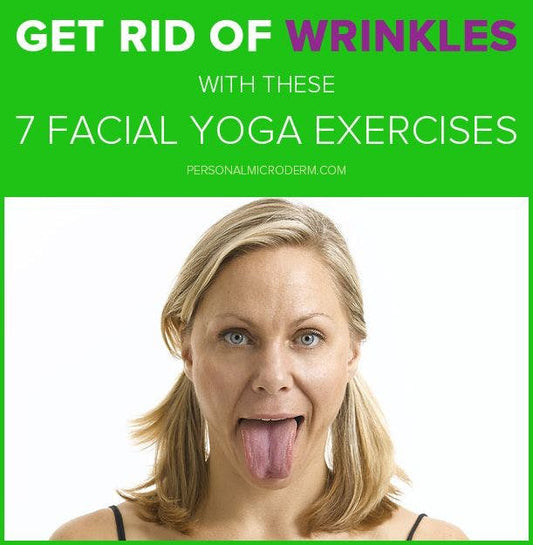 Get Rid of Wrinkles With These 7 Facial Yoga Exercises 