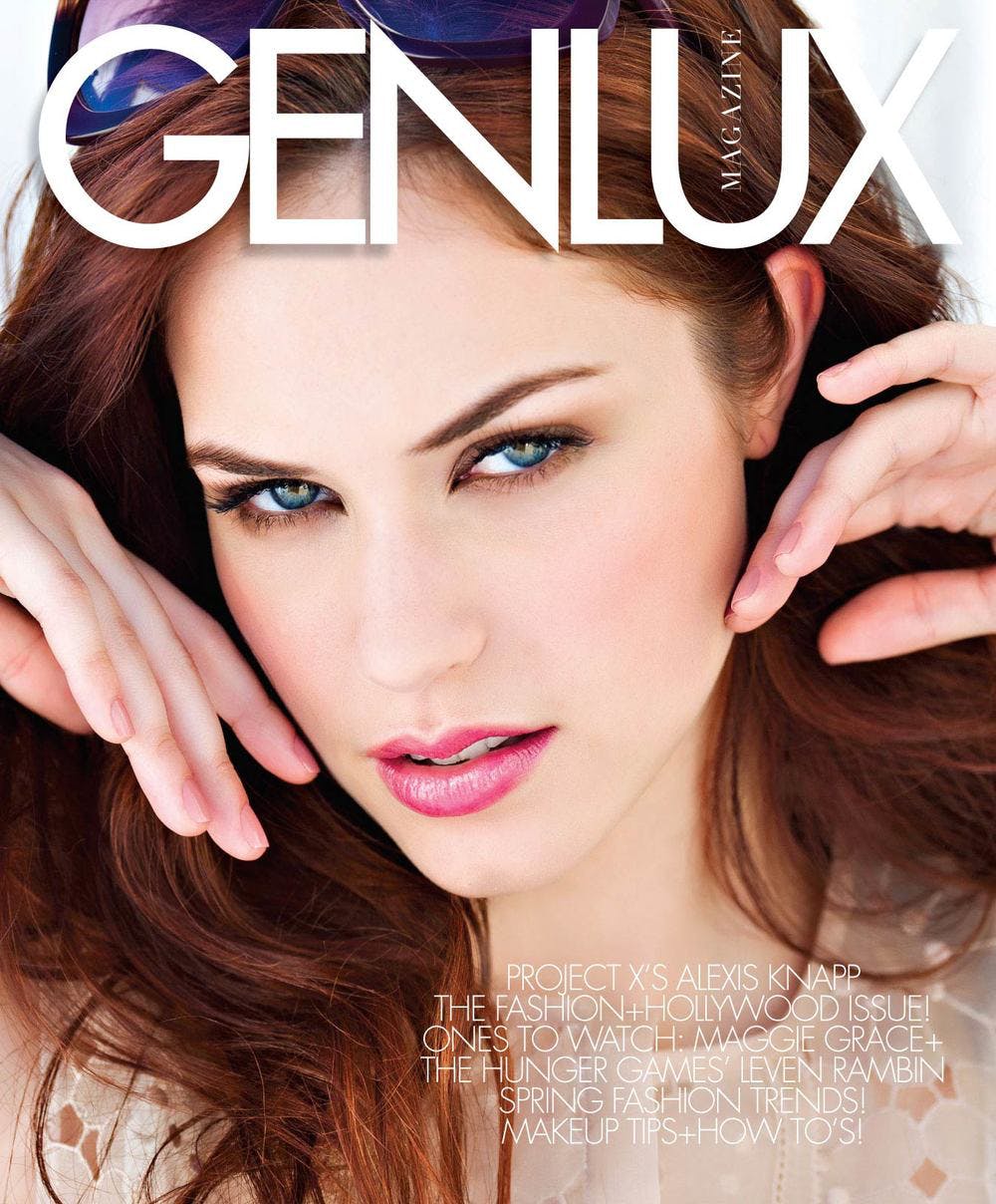 Genlux Magazine featuring the PMD Personal Microderm