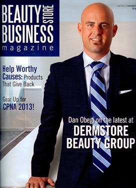 Beauty Store Business Magazine featuring the PMD Personal Microderm