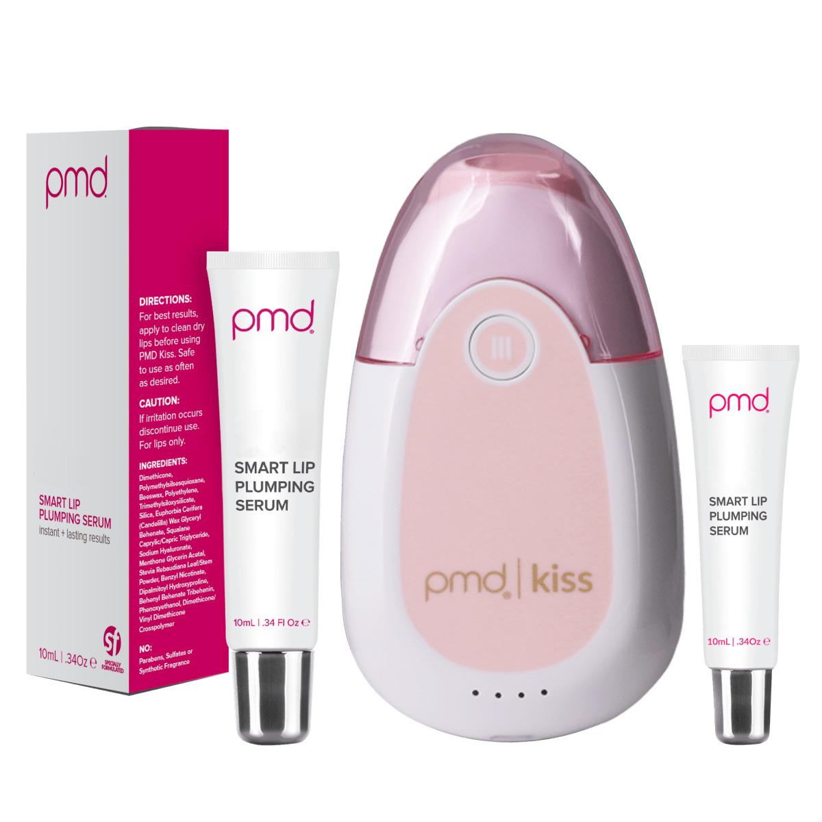 BNDL_plumped_blush?PMD Kiss System in Blush & Smart Lip Plumping Serum