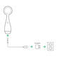4002-CABLE?Directions to insert long end of cable  into device and plug USB end into outlet
