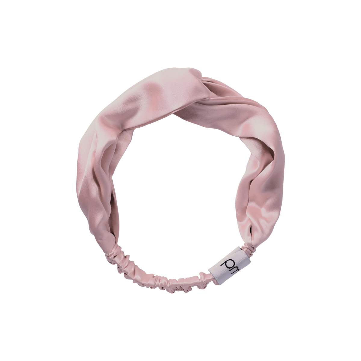 5008-HBROSE?silversilk headband in rose