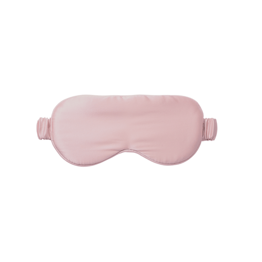 5008-SMROSE?Silversilk sleep mask in rose